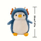 20cm cute penguin plush toys, penguin-dressed dolls, green dinosaurs, pink rabbits, etc., are ideal choices for home decoration