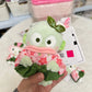 Cartoon matcha My Sweet Piano Melody Hangyodon plush toy keychain kawaii Black Kimono Hello Kitty Soft Plushie Doll  bag charm