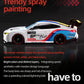 4WD Remote Control Drift Car Full Size 1:24 Mini Remote Control Racing Car Model 2.4G Radio High Speed 4X4 RC Car Vehicle Toy