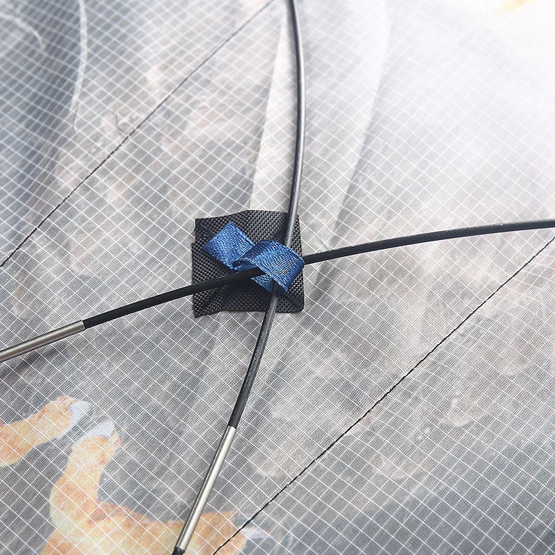 1.2m Simulated Bird Repellent Eagle - White Head + 2m Threaded Kite, Scary Bird Simulated Eagle for Farmland and Orchard
