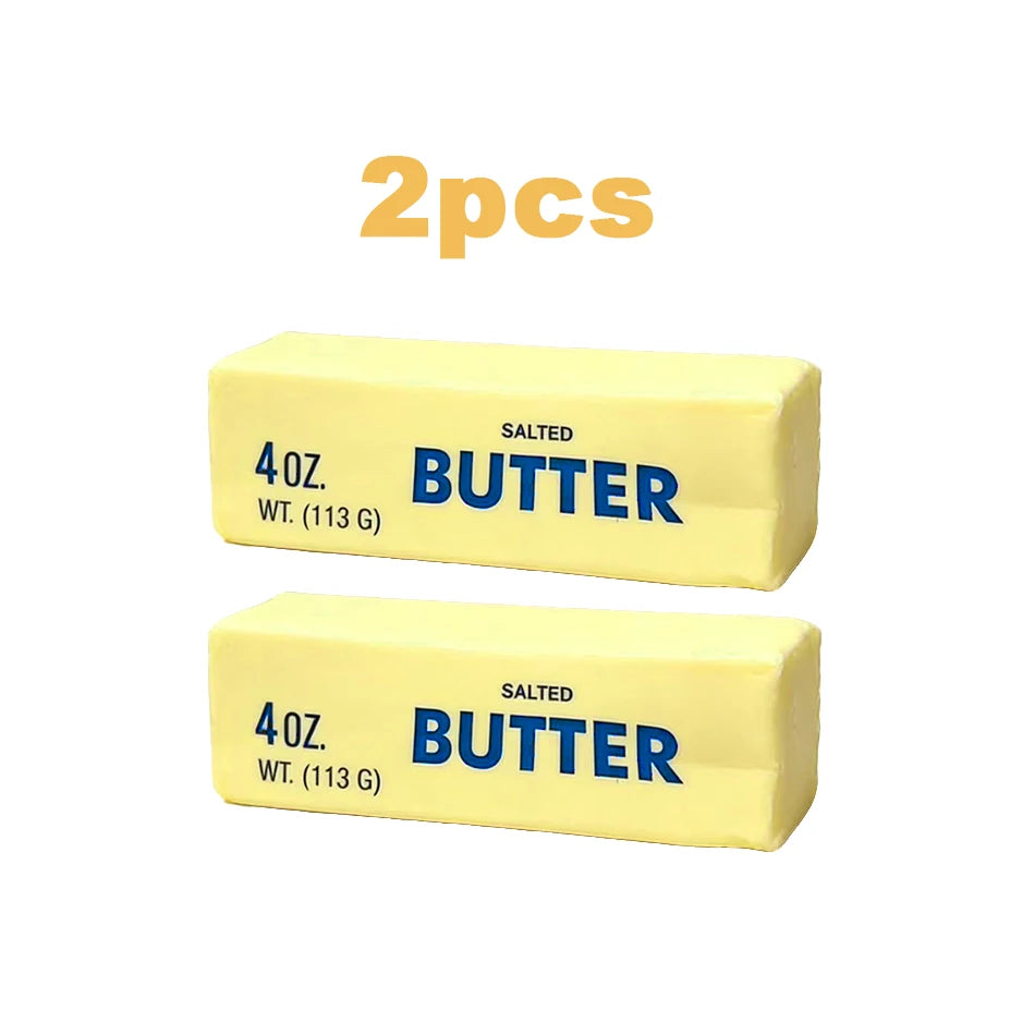 1QS Butter Stick Squishy Toy Slow Rising Squeeze Toy Butter Bar Brick Squishy Fidget Toy Anti Stress Release Hand Relax Toy Gift