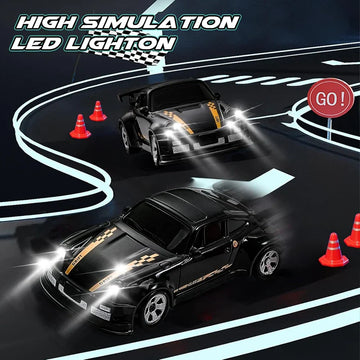1/64 High-Speed Drift RC Car 4WD Remote Control Mini Racing Toy