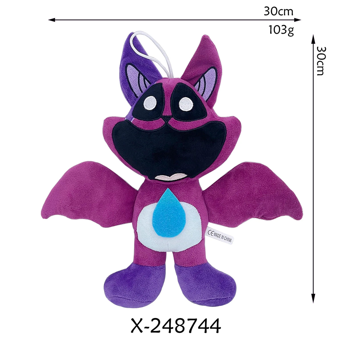 80style Game Poppy Playtimes Series 40CM Stuffed Toy Cute Cartoon Character Creativity Skin Friendly and Soft Plush Toy Gift