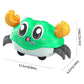 Double Force Walking Crawling Crab Tummy Time Baby Sensory Toys Infant Learning Crawl Development Babies Interactive Walking
