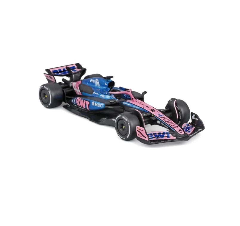 Bburago Aston Martin AMR25 1:43 BWT Alpine 2025 A525 #10 #43 F1 Racing Formula One Car Static Simulation Diecast Alloy Model Car