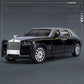 1/24 Rolls Royce Phantom Diecast Toy Cars Model Simulated Pull Back Limousine Zinc Alloy Metal Toy Car for Kids Gifts Collection