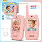 2PCS Children's Video Intercom USB Charging Indoor and Outdoor High Definition Intercom Children's Toys Birthday Gifts Ages 3-12