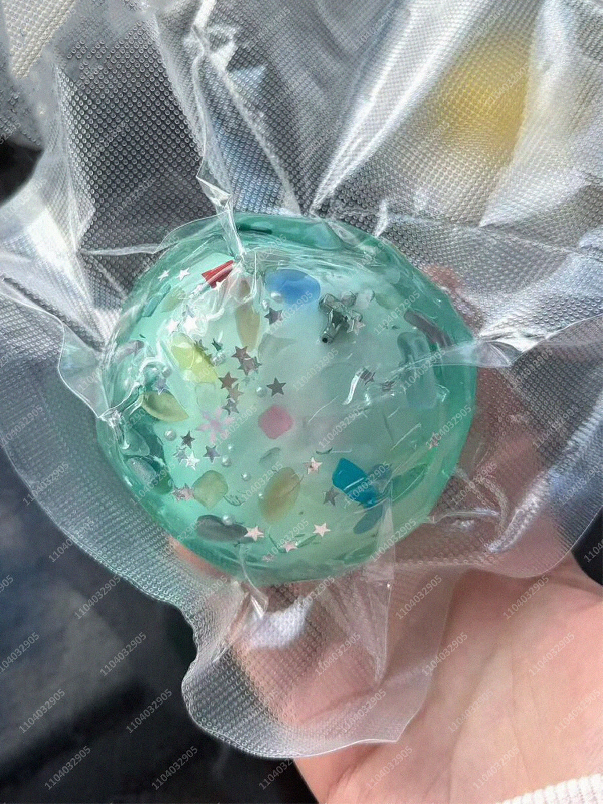 Crispy Squishy Ball Cracking Wax Crunchy Shatter Stress Ball ASMR Satisfying Pop Sound Anti Stress Relief Fidget Toys for Adults