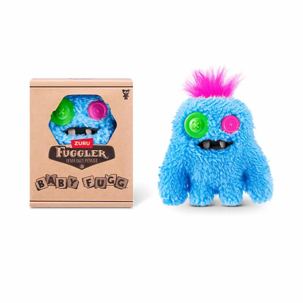Baby Fuggler Plush Doll Fuggler Ugly Monster REEK-O Wide Eyed Weirdo Sasquoosh Soft Smalll Stuffed Toy With Box