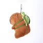 Cute Capybara Plush Toy Stuffed Animals Capibara with Turtle Backpack Kapibala Soft Doll Toys Birthday Christmas Gift