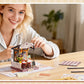 Rolife DIY Miniature House Kit Tipsy Cat Bar Mini Dollhouse Model Building Kit Wooden 3D Puzzle Toys with LED Light for Home Decor Gift for Adults Kids Friends
