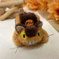 Cartoon Anime Big Cat Bus Coin Purse Small Shoulder Bag Cute Plush Card Holder Pendant Doll Gift