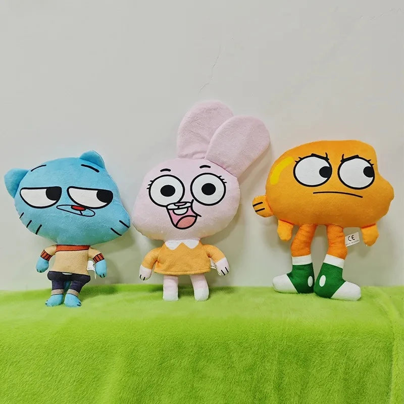 618Amazing Worlds Of Gumball Plush Toys The Amazing Worlds Of Gumball Plushie Doll Amazing Worlds Of Gumball Darwin AnaisRichard