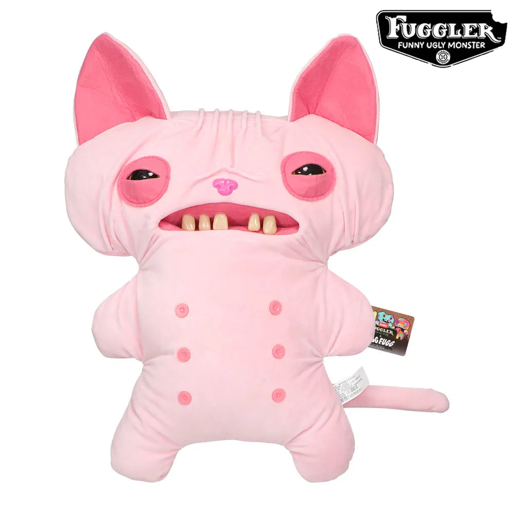 47CM Bigg Fuggler Funny Ugly Teeth Monsters Plush Toys Fugglers Kawaii Soft Plushies Pillows Cute Pleuche Doll Gift Hairless Cat