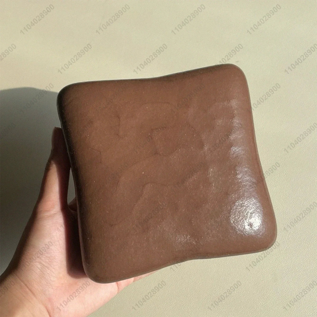 Sticky Toast Squishy Slow Rising Marshmallow Toast Mint Chocolate Bread Soft Tender Bread Squeeze Toy Stress Release Hand Relax