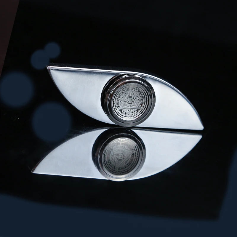 Stainless Steel Fingertip Spinner | Adult EDC Fidget Toy | Anxiety and Autism Relief Spinner | Gift for Men