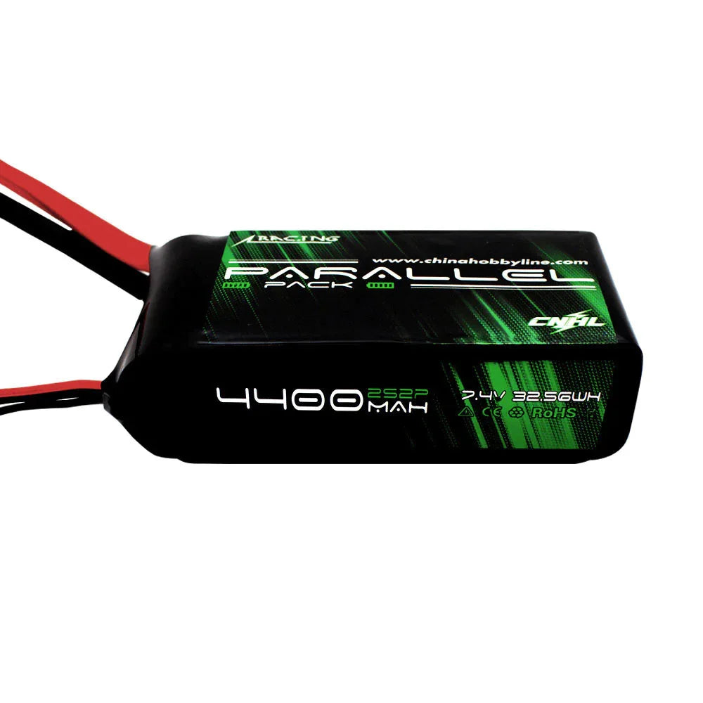 CNHL 2S 3S 7.4V 11.1V Shorty Lipo Battery 4400mAh 6200mAh 90C Soft Pack with 8awg Copper Wire for RC Car Boat Truck Airplane