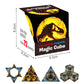 NEW Shasibo Cube Geometric Changeable Magnetic Magic Cube Anti Stress 3D Flip Puzzle Cube Kids Stress Reliever Fidget Toy Cube