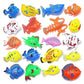 Children Bathtub Magnetic Fishing Toy Swimming Bathing Pool Water Floating Fish Toy Parent-child Interactive Toys Game Baby Toys