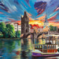 500 Pieces Jigsaw Puzzle Various Landscape Patterns Jigsaw Puzzle Educational Toy for Kids Children's Games Christmas Gift