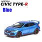 1:32 Honda CIVIC TYPE-R Alloy Diecast Toy Cars Model Simulated with Sound Light Vehicles Collection Toys Children Birthday Gifts
