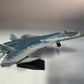 Aircraft Model Toy 1/72 Scale Russian SU57 Sukhoi SU-57 Fighter Jet Airplane Metal Military Finished ABS Diecast Simulation Gif