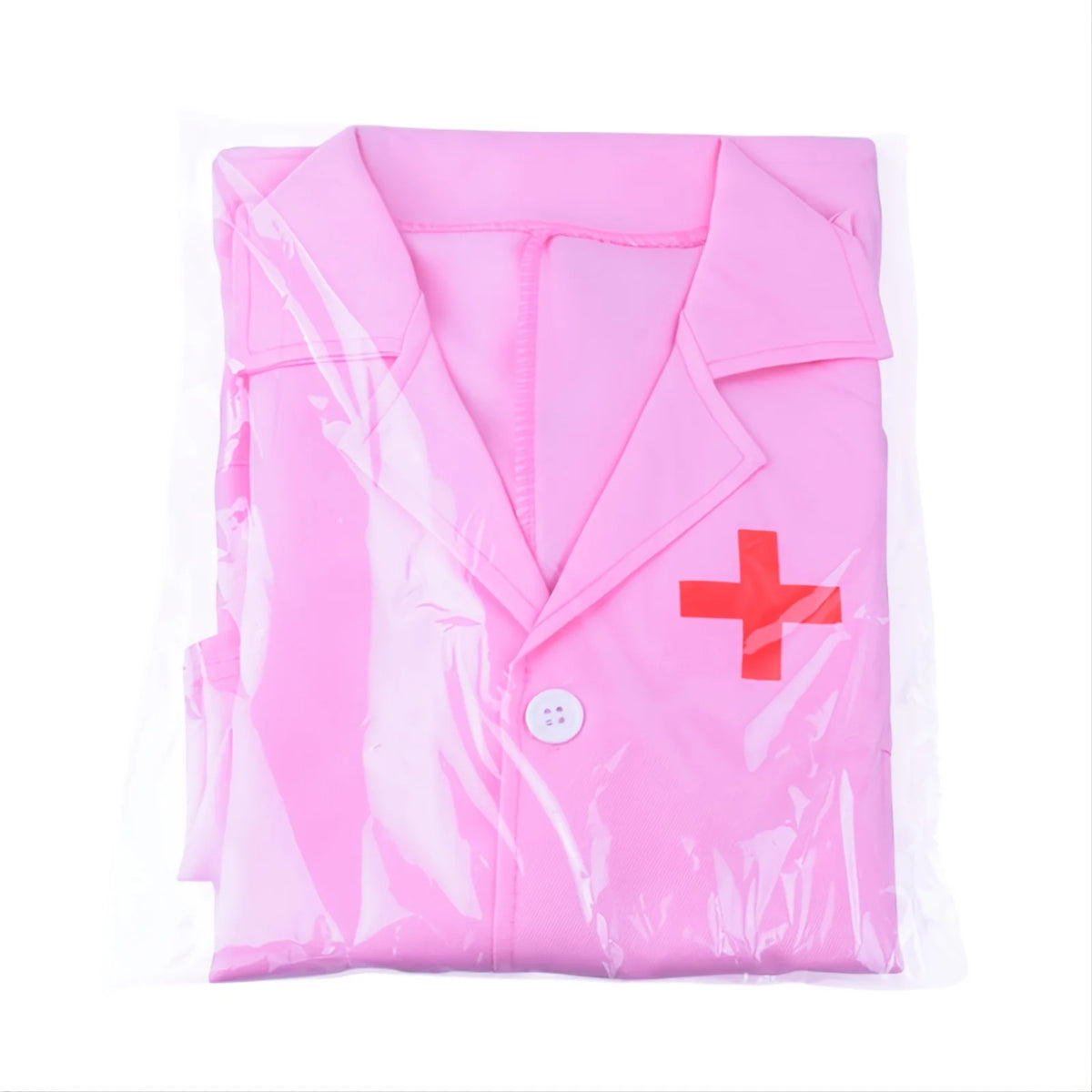 Doctor's Clothes Short-Sleeved Nurse Children's Performance Clothes Family Toys