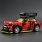 City Series Car Customization and Conversion: Travel Edition Building Block Model Car with Roof Rack—Educational Toy