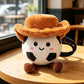 10cm Basketball Football Pendant Cowboy Style Sports Ball Stuffed Plush Dolls Keychain Backpack Hangings Gifts For Ball Fans