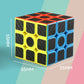 3x3x3 Cube Carbon Fiber Stress Relief Puzzle Professional Education Smooth Speed Competition Children's Toy Gifts