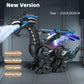 Simulation Fire Mechanical Dinoasur Water Spray Cool Light Electric Children Entertainment Puzzle Model Game Toys for Boys Gifts