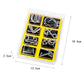 8Pcs/Set Metal Montessori Puzzle Wire IQ Mind Brain Teaser Puzzles Adults Interactive Game Reliever Educational Toys