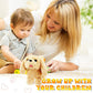 18CM Electric Simulation Puppy Plush Toys Interactive Dog Robot  Walking Barking Tail Wagging Toy for Kids Birthday Xmas Gift