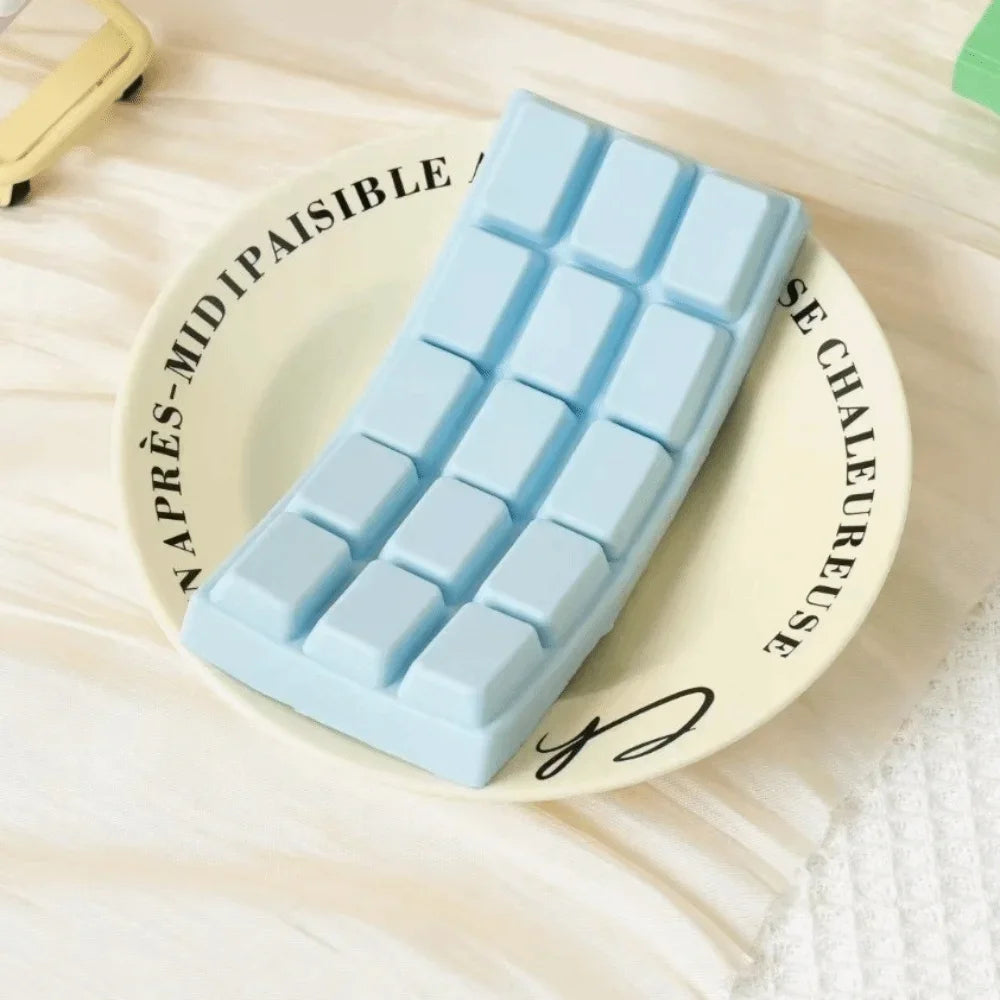 Simulated Chocolate Slow Rising Squishy Slow Rebound Soft Texture Stress Relief Toy Calming Squishes Fidget Toys Hand Relaxation
