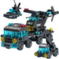 NEW Engineering Cement Mixer Engine Mini Loader Truck Special Police Car Classic Model Building Blocks Sets Bricks Toy City