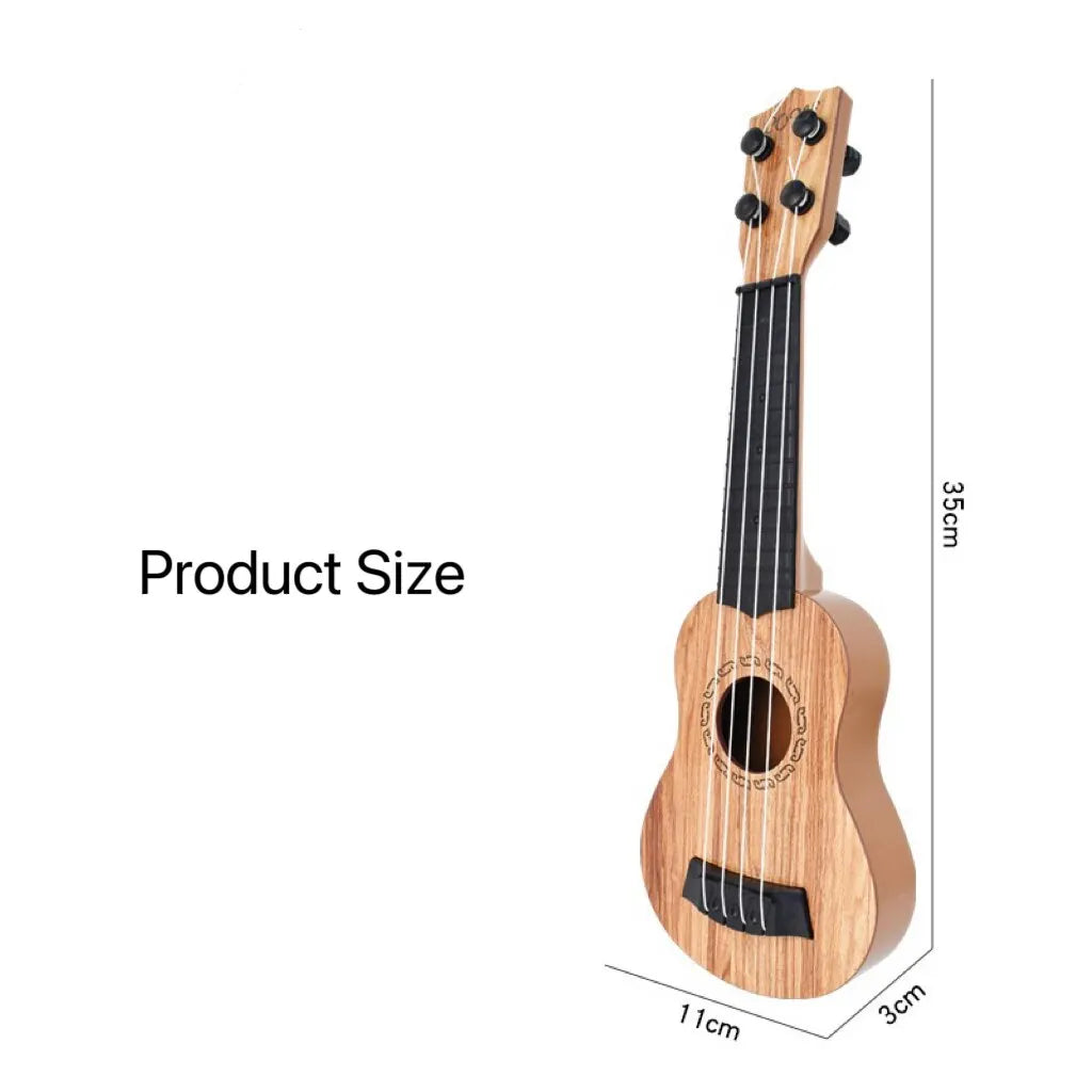 35cm Guitar Toy Can Be Used To Play Elementary Instruments With Paddles Simulating Yukrili Music Toys