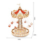Robotime ROKR Magic Amusement Park Wooden Toys DIY Music Box Moveable 3D Wooden Puzzle for Kids Gifts for Christmas EA
