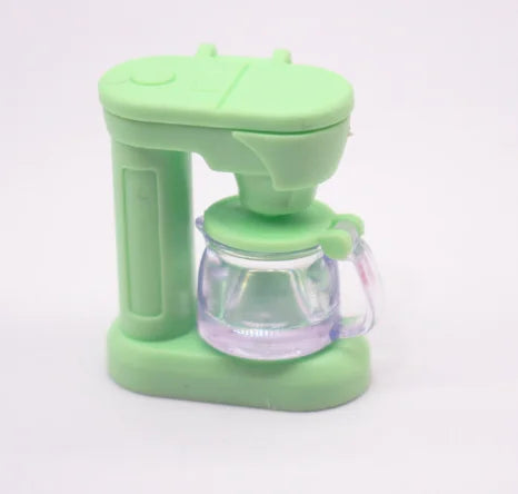 1:12 Dollhouse Miniature Kitchen Kit Realistic Microwave & Rice Cooker Mini Appliances Doll House Scene Decor Accessories