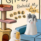 52toys Ghost Behold My Cat Series Blind Box Each Style With A Luminous Effect Car Decorative Ornament Model Mystery Box Fun Gift