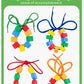 Beaded Diy Handmade Puzzle Wearing Beads Building Blocks EarlyEducation Geometry Shape Bracelet Toy