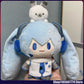 New Hot Hatsune Miku Winter Series Snow Future Top Top Treasure Kawaii Doll Fufu Plush Doll Pendant Girl Birthday Gift Cute