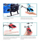 Rechargeable Mini RC Drone Remote Safe Fall-resistant RC Helicopters Drone Children Toys with Different Patterns