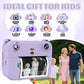Children Digital Camera Photography Instant Camera 1080P HD Dual Lens Kids Video Recorder Toys for Girls Boys Best Birthday Gif