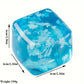 Squishy Ice Cube Stress Relief Ball Sensory Fidget Toys for Autism ADHD Anxiety Relief for Adults Easter Christmas Gift