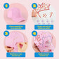 JOYFY DecorateYour Own Baseball Cap with 7 Sheets Gems Stickers Art & Crafts Kit Fun Creative DIY Toys for Kids Girls
