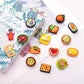 Miniature Food Toys Mixed Resin Food Dolls Kitchen Pretend Toys Suitable for Dollhouse Kitchen Toys Resin Miniature Food