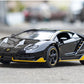 1/32 Cars Toys Auto To Scale Lambor LP770 Diecast Model Cars Alloy Autos Toys Gift for Boys Pull Back Light Music Kids Car