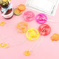 3/6/9pcs New Luminous Hand Pull Luminous Flashing Rope Flywheel Toy Led Light Toy Novelty Flywheel Flash Gyro Gift Toys