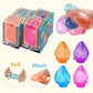 Schylling Needoh Maltose Dream Drop Cube Gumdrop Jellyfish Slow Rising Decompression for Sensory Squeeze Relax Stress Relief Toy