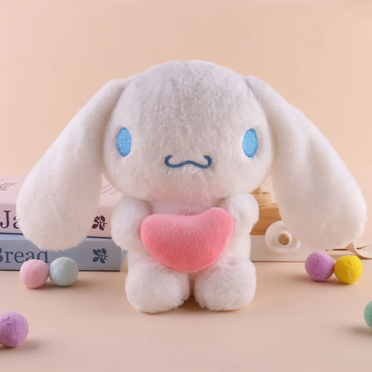 22cm Sanrio Stuffed Plush Doll, Hello Kitty Kuromi My Melody Cinnamoroll Soft Pillow Toy, Cartoon Plush Ornament, Girls Children
